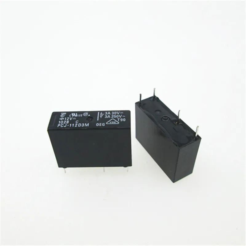 

ГОРЯЧАЯ НОВОЕ реле PCJ-112D3M 12 В PCJ-112D3M-12 В 12 В постоянного тока 12 В 4 контакта