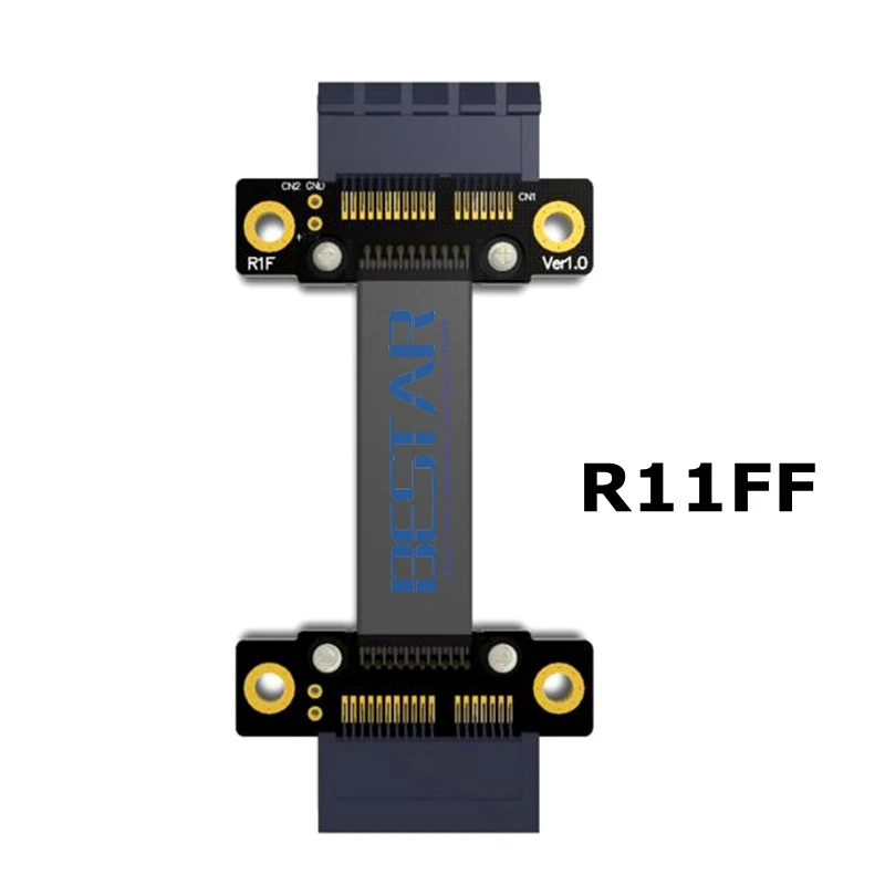 Riser PCIe 3 0x1 для PCI E x1 Express 1x Gen3 8G/bps M/F графическая WLAN карта Wi Fi|Компьютерные кабели и
