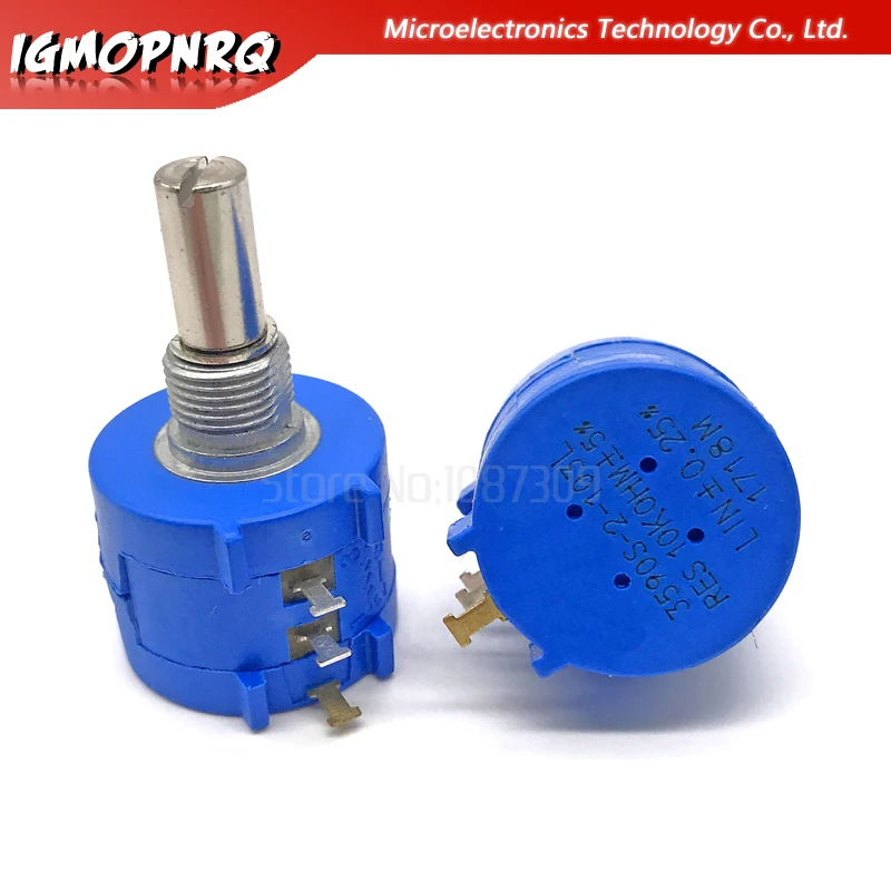 1PCS 3590S Series Potentiometer 500 Ohm - 100K Ohm 3590S-2-103L 3590S-101 3590S-102 3590S-103 3590S-104 3590S-201 3590S-202 3590S-203 3590S-501 3590S-502 3590S-503 image 2