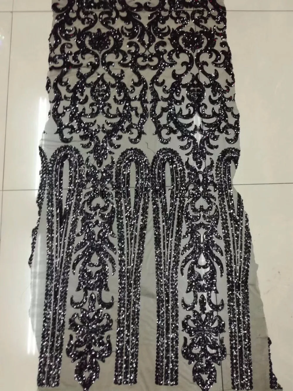 5 ярдов/партия Новое поступление африканская сетка блестящая сетка|sequin net fabric|fabric