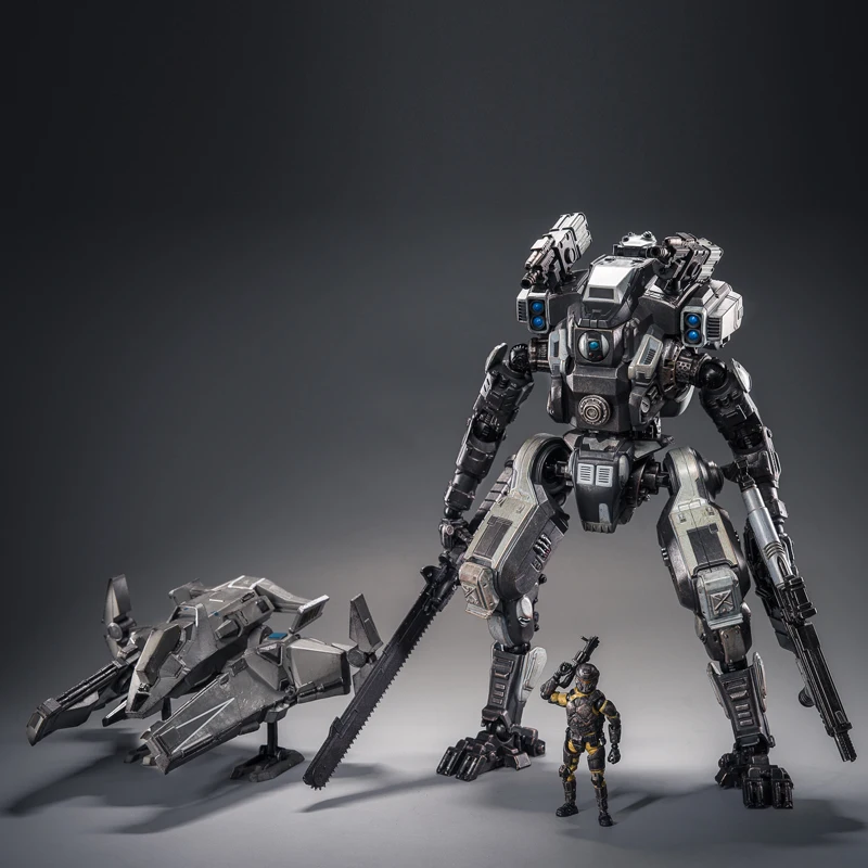 JOY TOY 1:27 сталь Рыцари MECHA Модель Блок игрушки красный ограниченная версия для фанатов праздничный подарок и украшение автомобиля