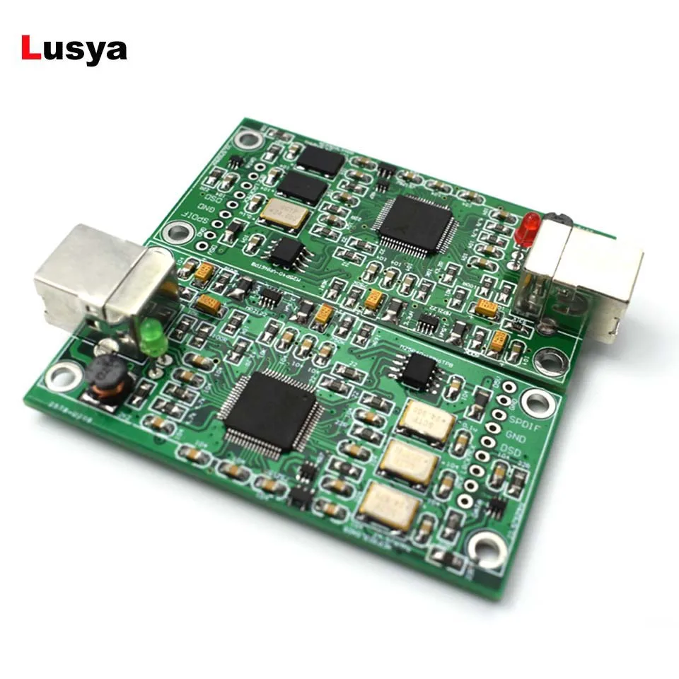 XMOS XU208 USB 384K 32B модуль ies SPDIF выход, поддержка DSD для es9018 ES9028 ES9038PRO USB DAC для hifi аудио усилитель A6-013