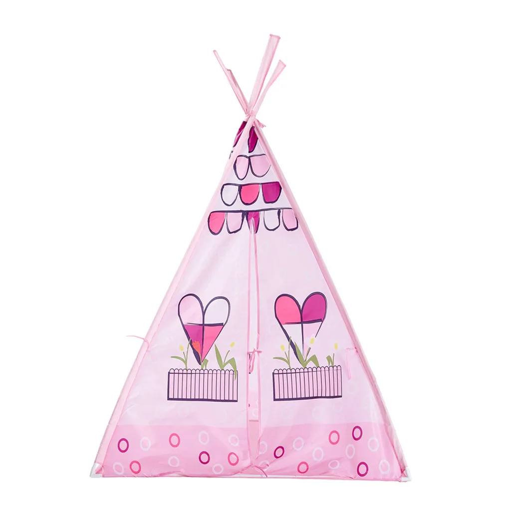 Детские палатки teepee детский игровой домик хлопковая кровать палатка навес складная кроватка палатка Детская комната Декор подарки на день рождения фотографии реквизит