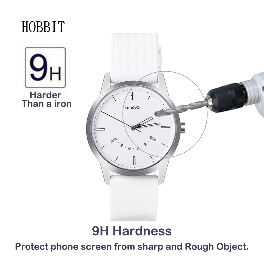 Взрывобезопасная Защитная пленка для Lenovo Watch 9 2 упаковки 0 3 мм 2.5D 9H закаленное
