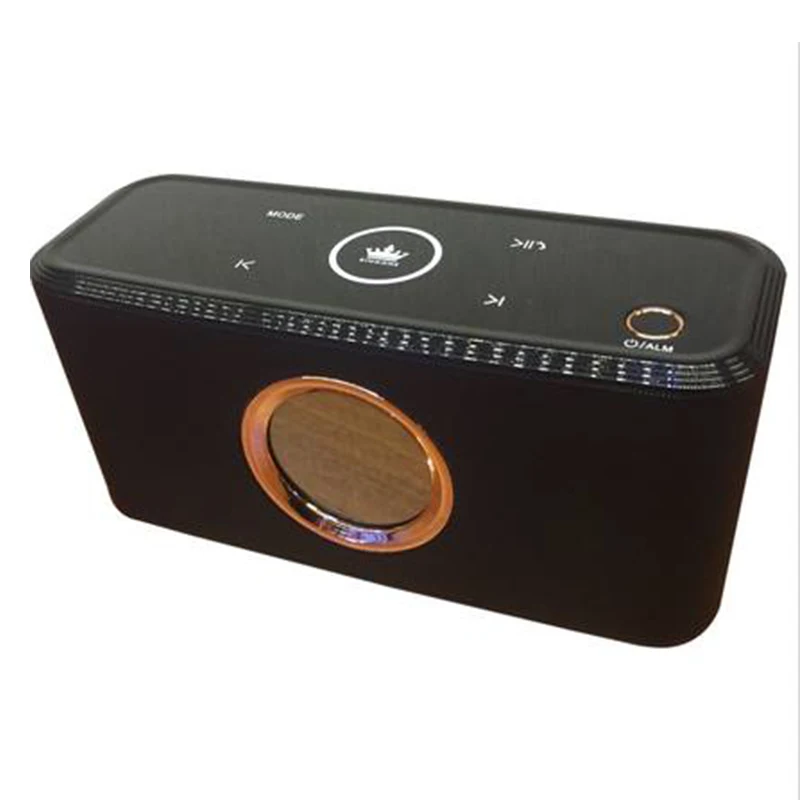 Black KINGONE K108 Портативный Bluetooth Динамик Hand Free Bluetooth 4,2 Sound Bar Поддержка TF карты FM музыке стерео сабвуфер Super Bass - Цвет: Black