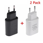Зарядное устройство, USB кирпич, 2 пакета высокоскоростных зарядных блоков USB розетка зарядное устройство базовая коробка вилка для iPhone,LG,Sony,Samsung