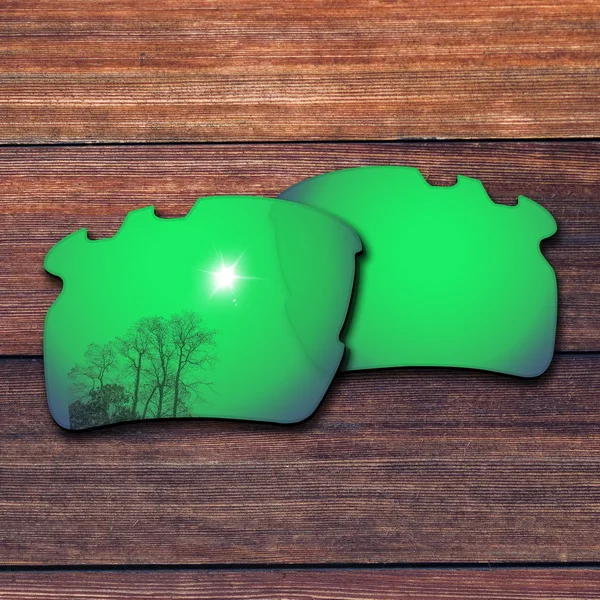 Green Mirror OOWLIT поляризованные Сменные линзы для солнцезащитных очков типа оправа-oxley Flak 2,0 XL с вентиляцией OO9188 - Цвет линз: Green Mirror