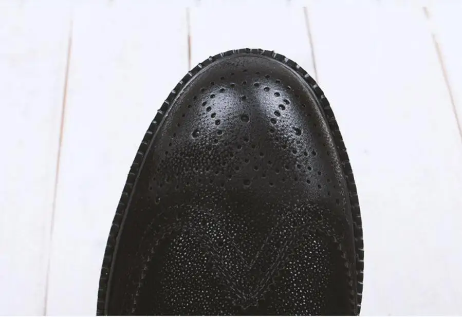 Г.; итальянская обувь; zapatillas; прозрачная официальная обувь; Мужские дышащие Туфли-оксфорды из натуральной кожи; обувь в деловом стиле