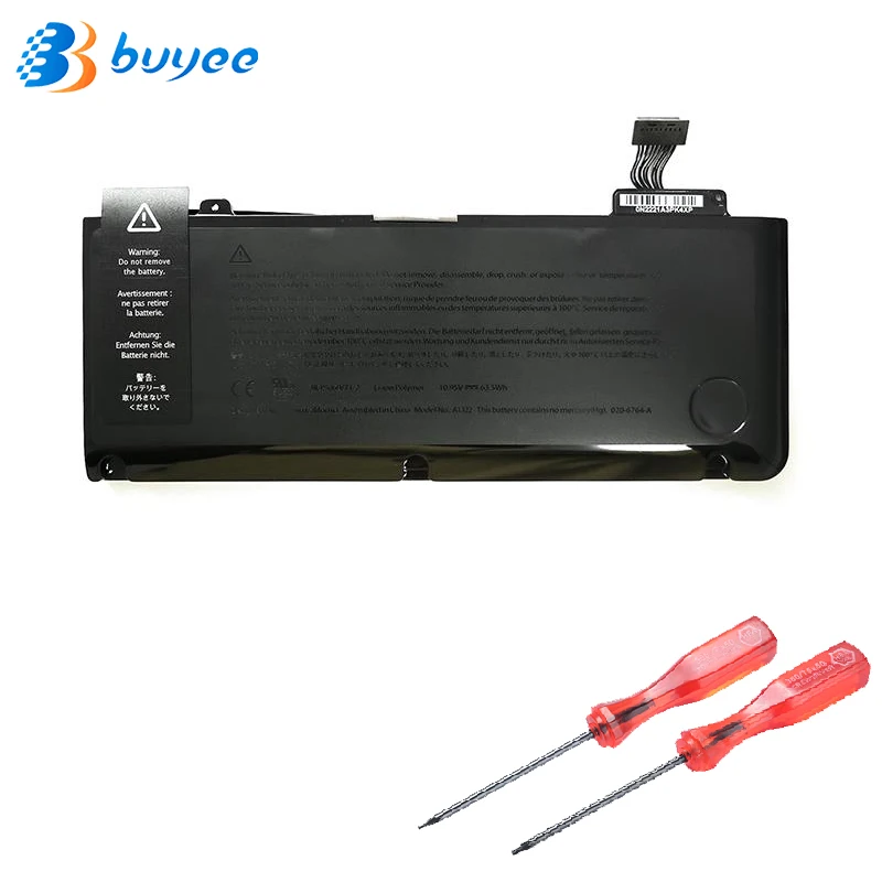 Аккумулятор A1322 11 95 в 2009 Втч для замены аккумулятора ноутбука Macbook Pro Unibody A1278 MC700 MC374