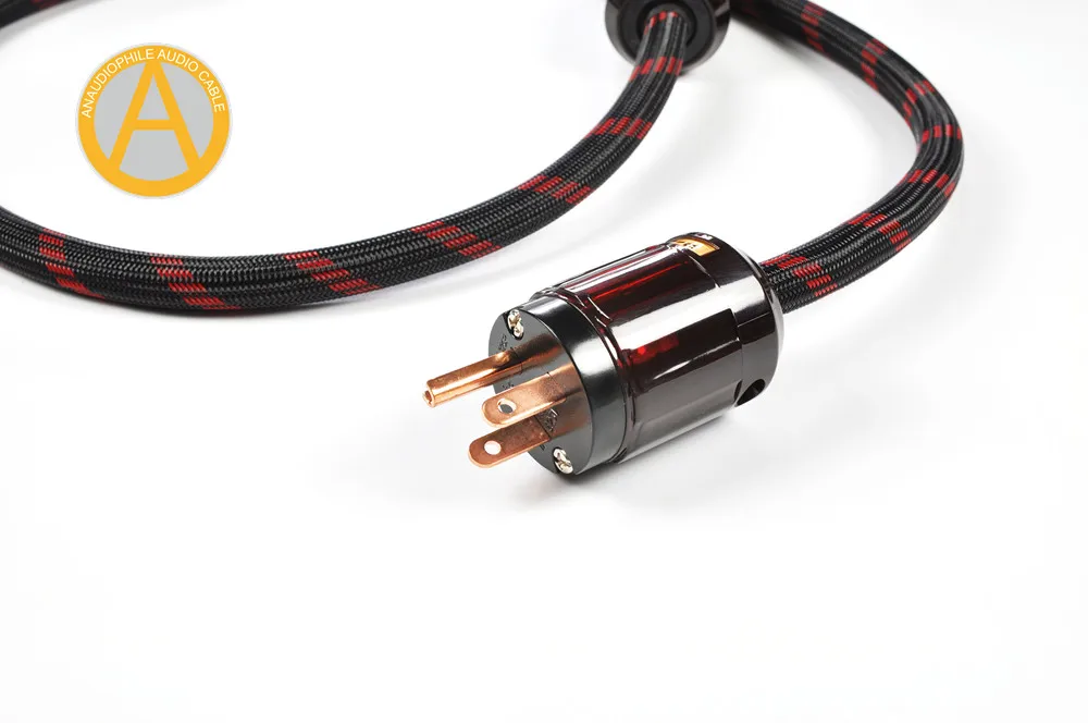 Кабель питания ANAUDIOPHILE PWC01 Hi Fi толстый 4N OFC кабель высокопроизводительный с