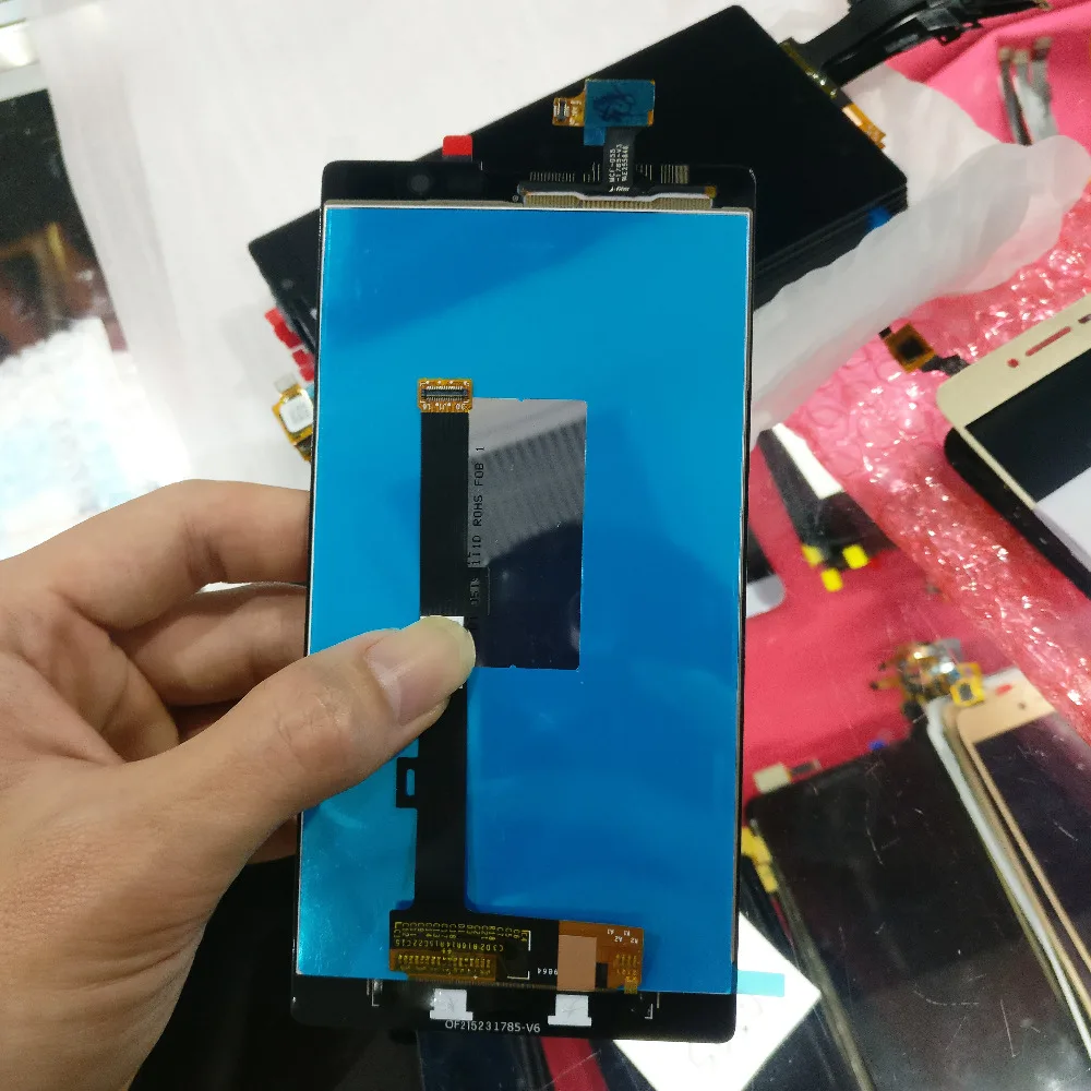 100% протестированный оригинальный черный 5 дюймовый новый для Lenovo K80 K80M P90 Полный