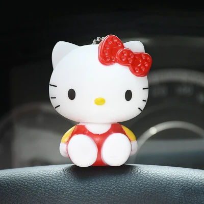 Hello kitty Doraemon Кики медведь мех помпоны детская игрушка брелок женский брелок металлические брелки для ключей ключи от машины сумка кулон Шарм D62 - Цвет: 11