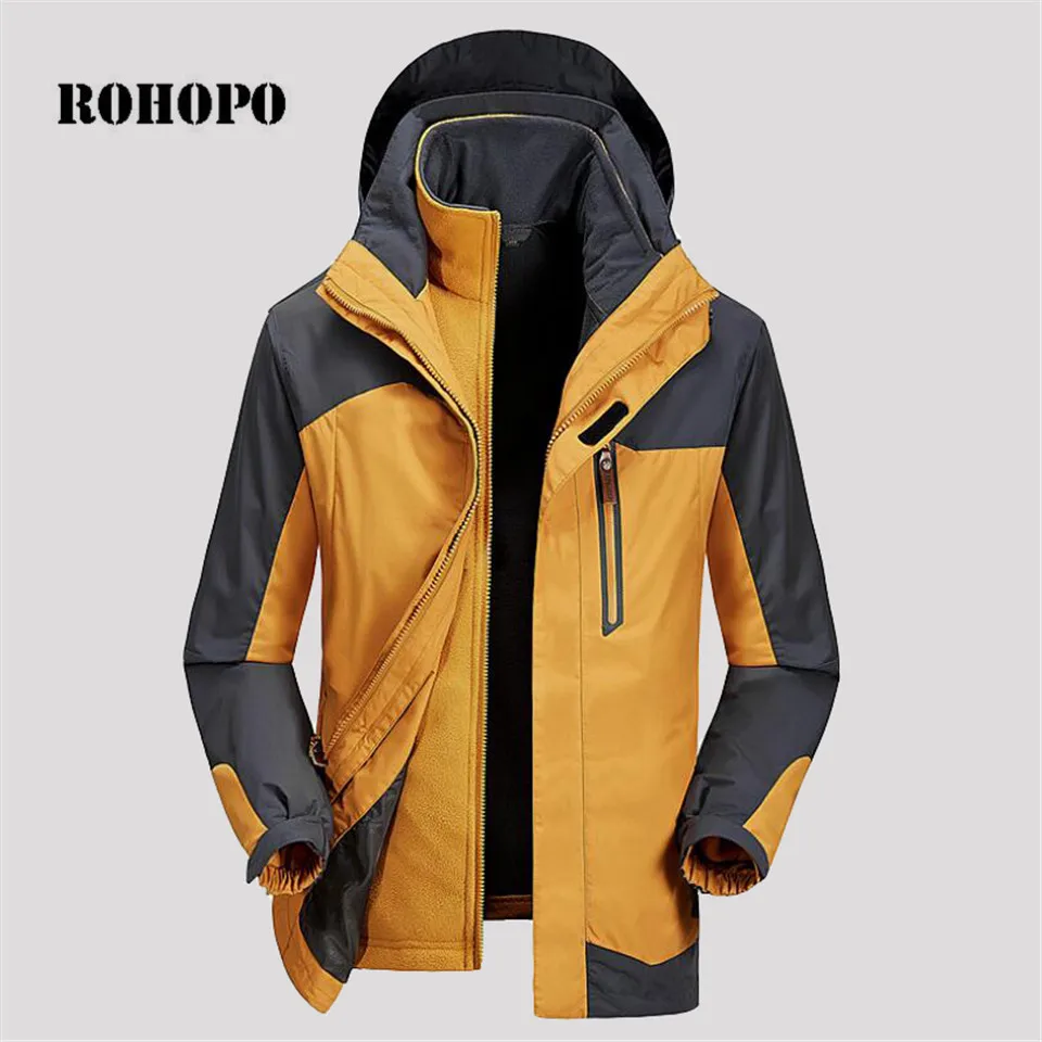 ROHOPO съемная флисовая внутренняя куртка двухслойный Профессиональный пиджак