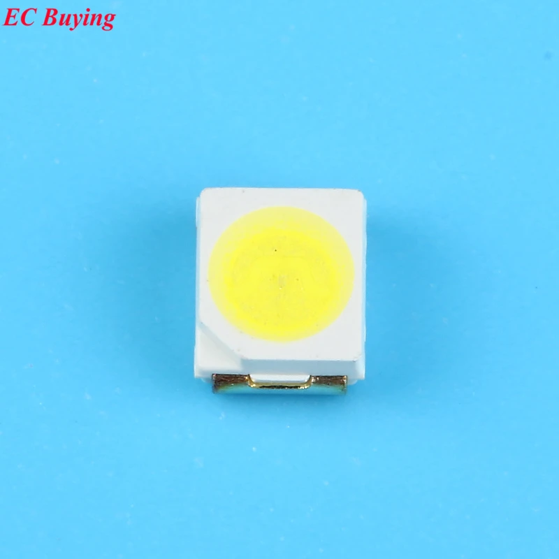 Ультраяркие Светодиодные лампы 3528 20 шт. SMD белый Чип для крепления поверхности мА