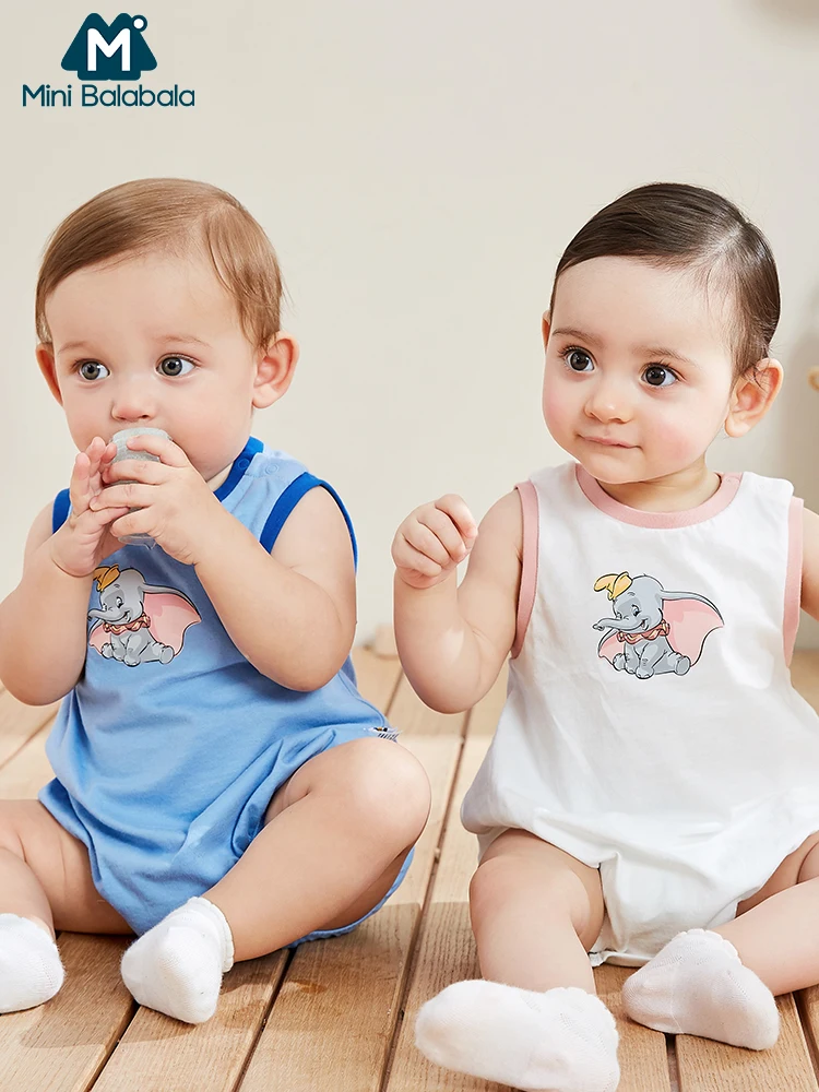 Мини боди без рукавов balabababy коллекция 2019 года новое Летнее Детское Боди для