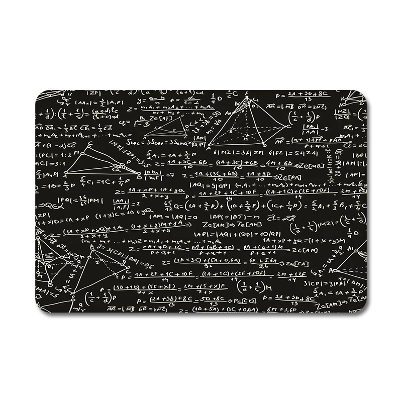 Коврик для мыши Math Chemistry Doodles Graphics Nature резиновый коврик компьютерный корпус