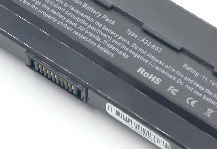 ApexWay батарея для ноутбука Asus A43 X54H X53U X53S K43 K53E K53U A53S X84S A53 A53E X44 X43 K53J K53S K53SV X84 A43 A41-K53 A32-K53