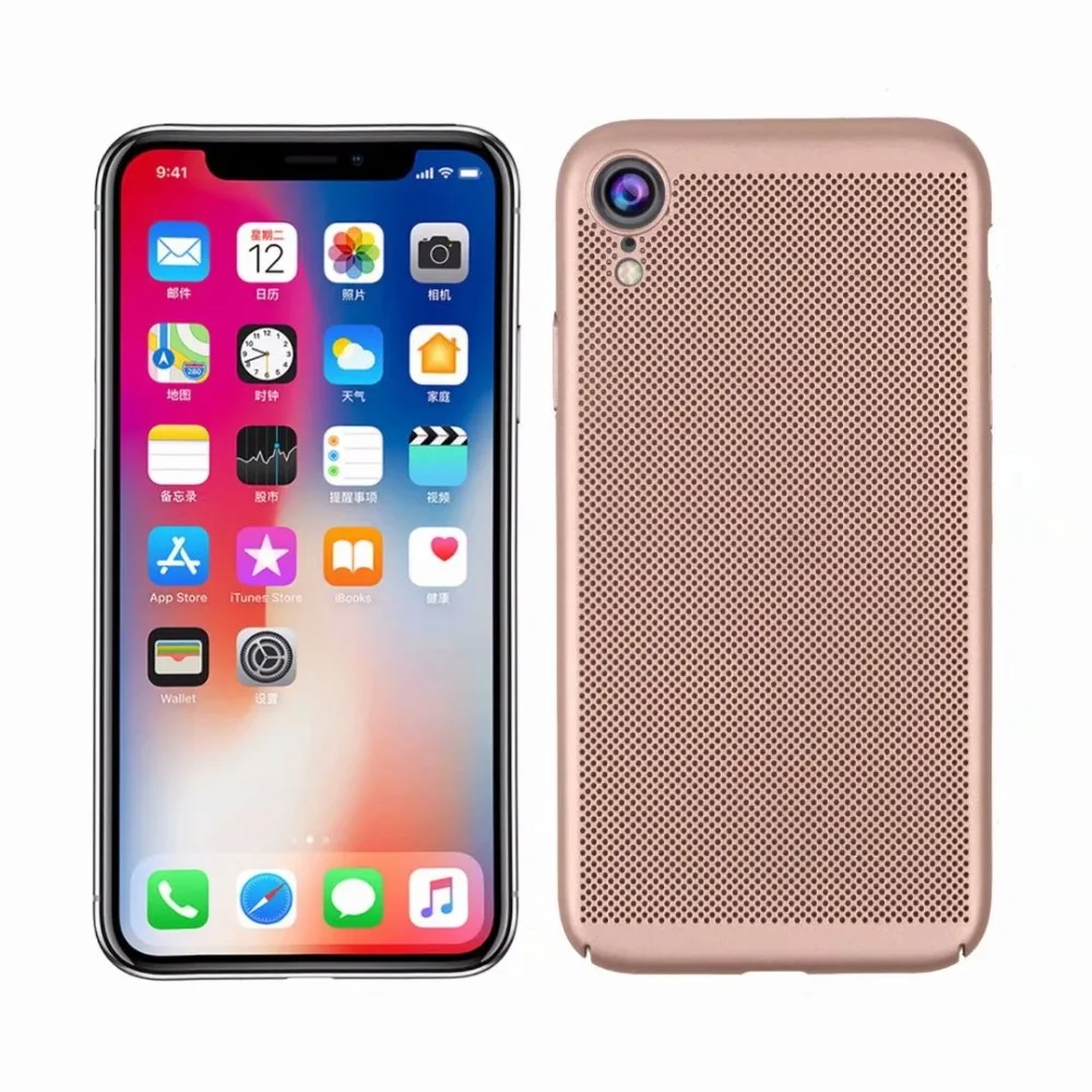 1 шт./лот бесплатная доставка Новый Ультратонкий Твердый чехол dream mesh для Apple iphone XR