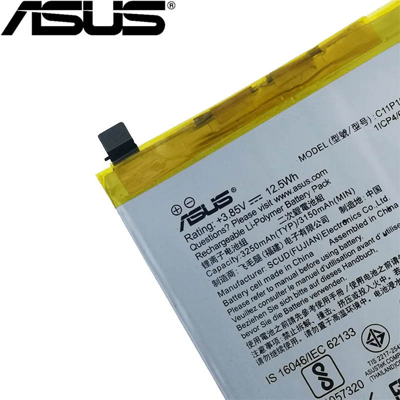 ASUS 3250 мАч C11P1618 батарея для ASUS Zenfone 4 Z01KD ZE554KL телефон новейшее производство высокое качество батарея