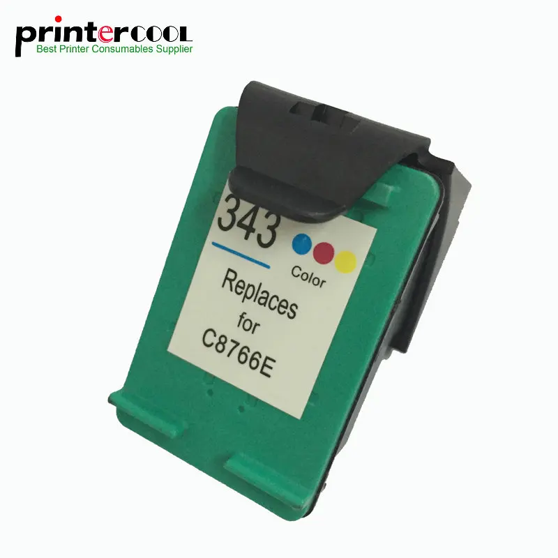 Чернильный картридж einkshop 343 совместимый с hp PSC1500 1510 1600 Deskjet 6540 6620 Photosmart C4180 420|ink