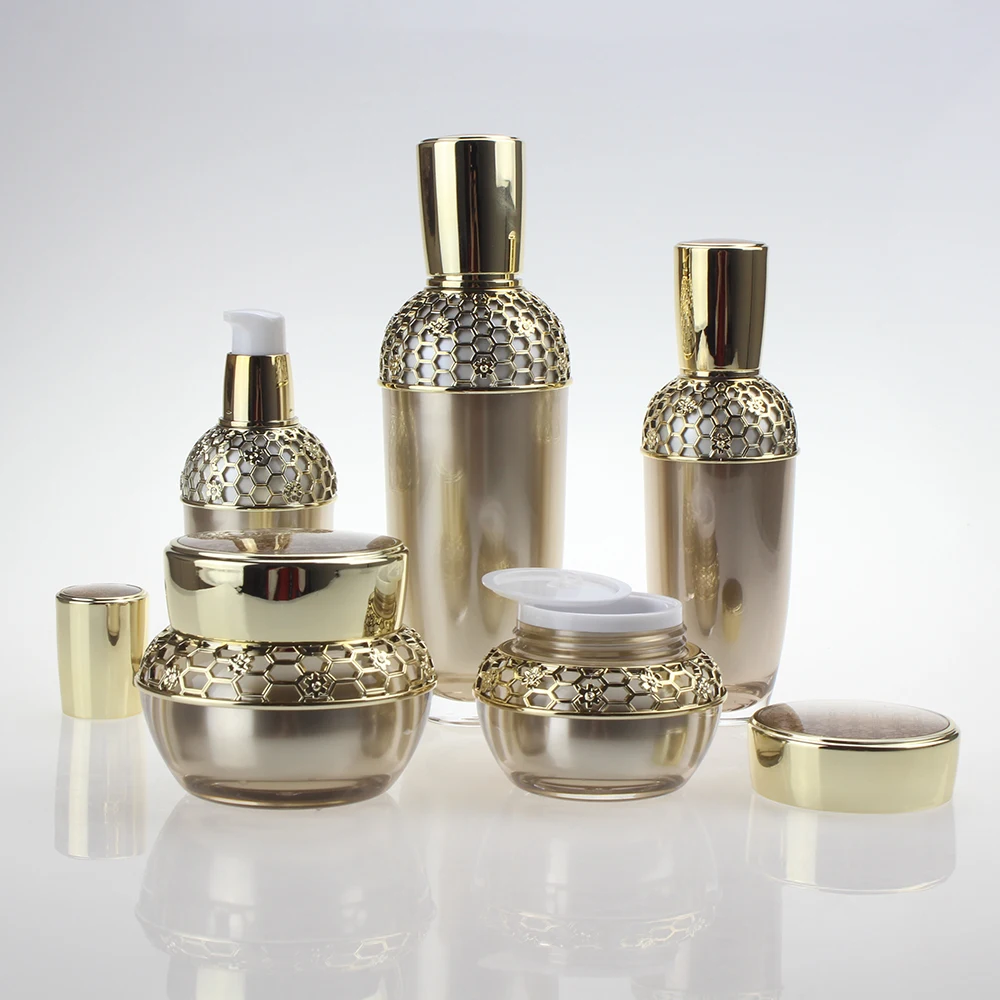 120ml безвоздушный насос бутылка для лосьона золото 4oz макияж Косметическая