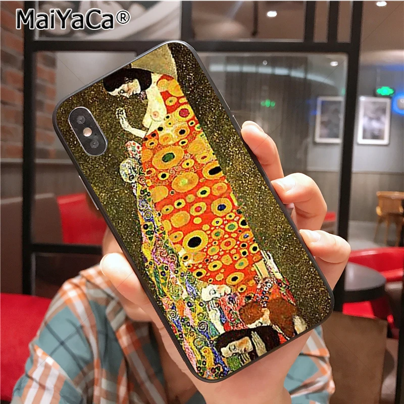 Новый чехол для телефона Gustav Klimt iphone 11 12 Pro X 8plus 7 6S plus 5s se 7plus 12mini|Бамперы| |