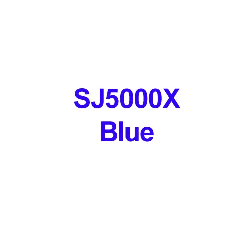 SJCAM Передняя панель чехол Запчасти лицевая панель для SJ5000X Elite 4 к Wifi Водонепроницаемый Спорт Экшн камера SJ5000X аксессуары - Цвет: Blue