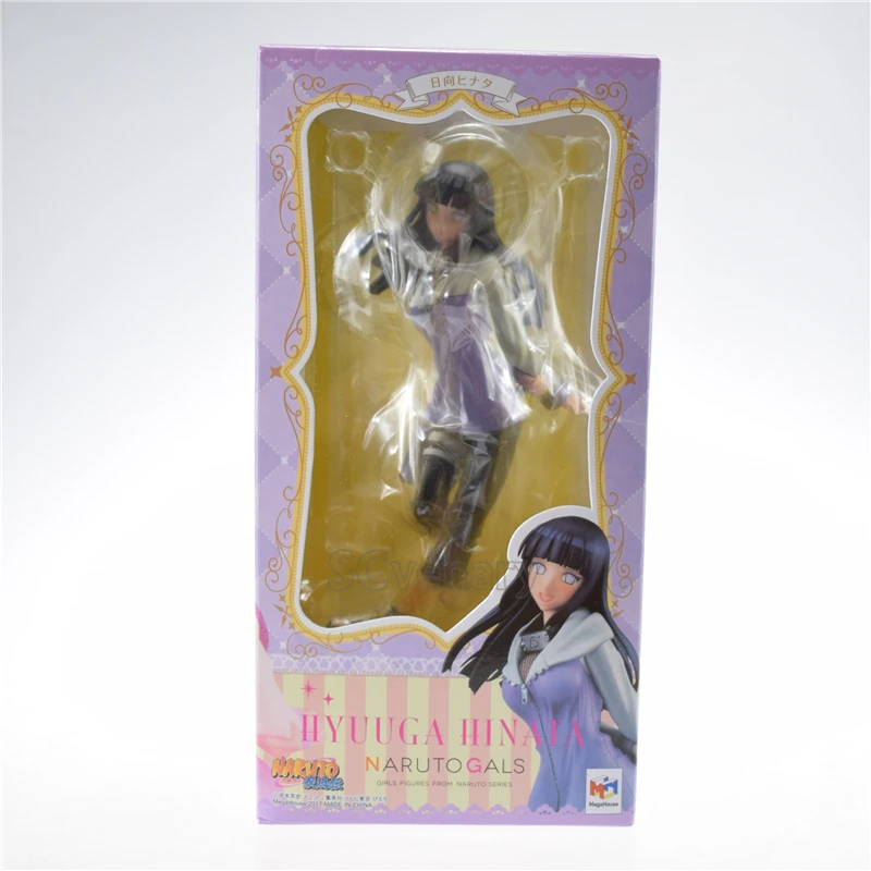 20 см Наруто Хьюга Хината девушки ПВХ Фигурки Коллекция модель игрушки Аниме |