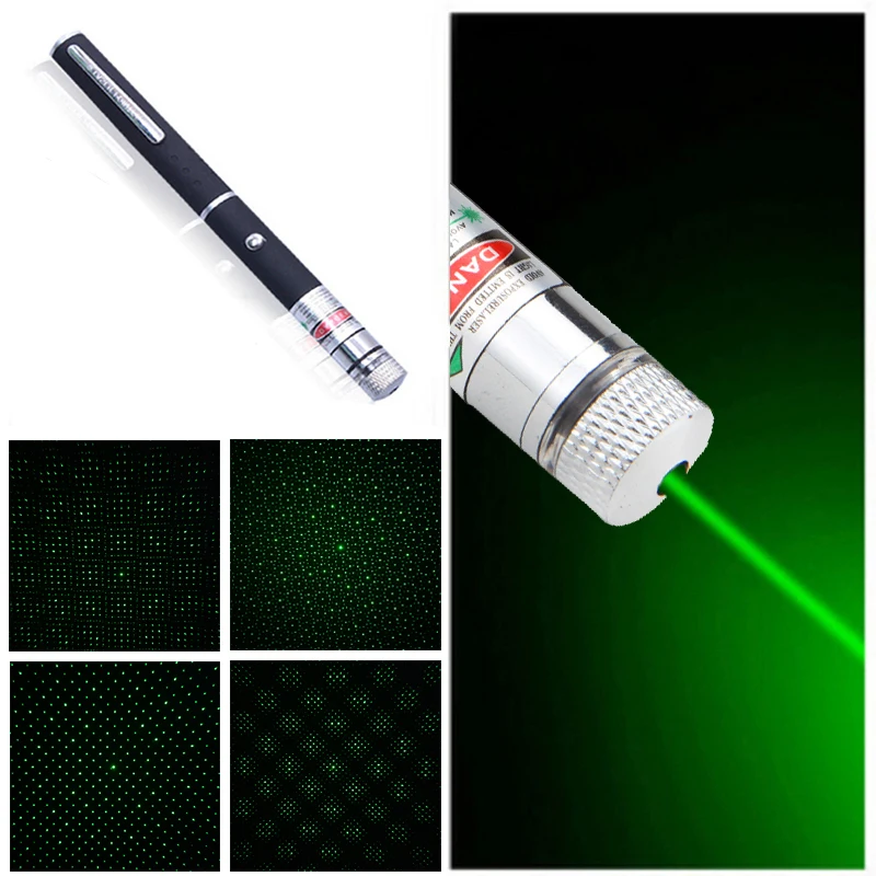 Laser Pointer 100mW Red Green Sight Adjustable Lazer Sky Star Hunting flashlight (without battery) | Спорт и развлечения