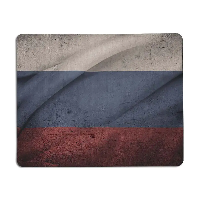 MaiYaCa российский флаг красивый коврик для мышки в стиле аниме Размеры 25X29cm игровые