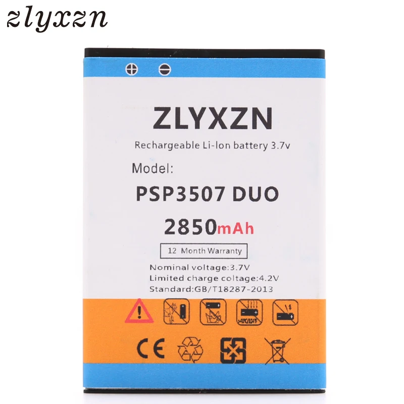 NEW 2850mAh Battery For Prestigio Wize N3 PSP3507 DUO PSP 3507 Cellphone Bateria + Tracking Number | Мобильные телефоны и