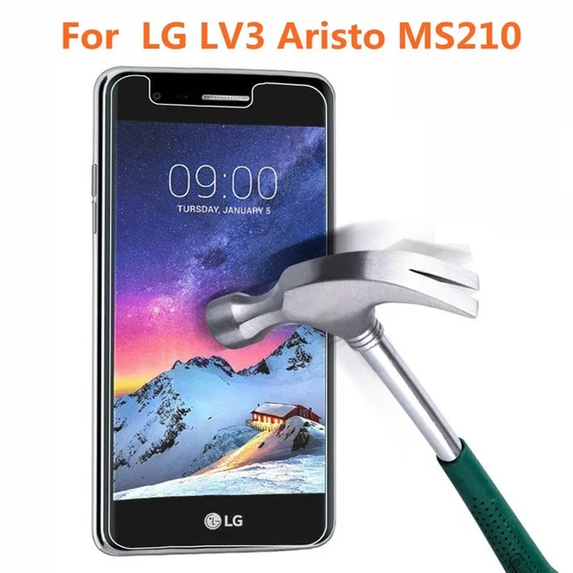 2.5D Закаленное стекло для LG LV3 Высококачественная защитная пленка
