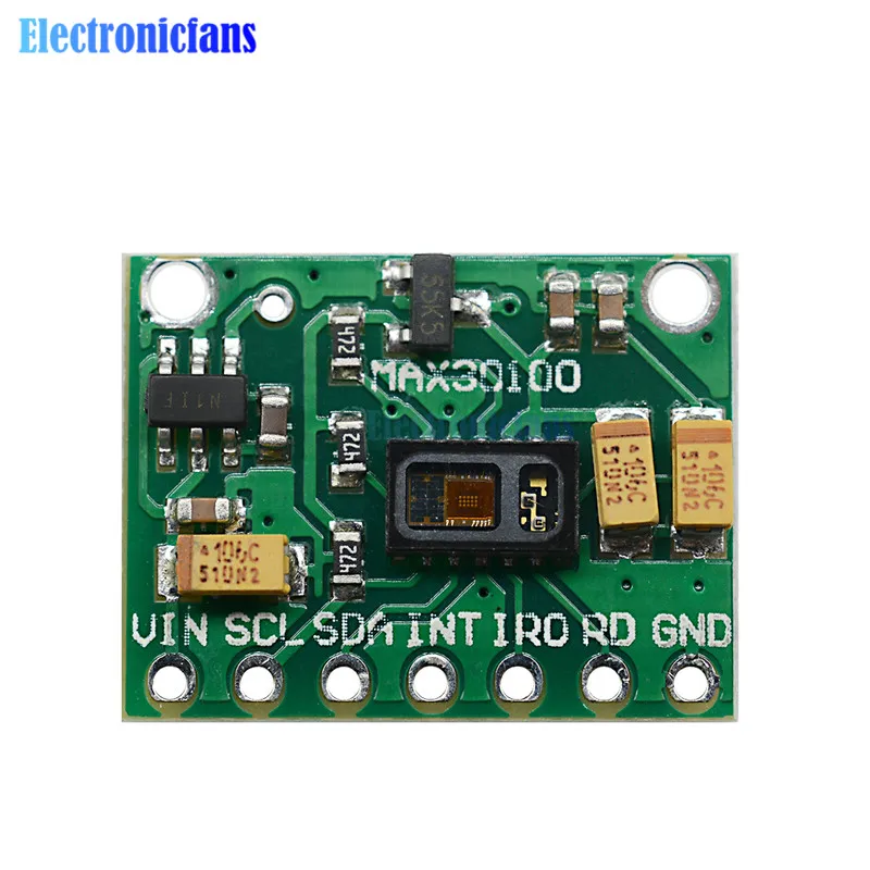 Низкая мощность MAX30102 пульсометр кислород импульсный прерыватель модуль для Arduino