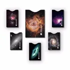 Чехол-кошелек для кредитных карт, с RFID-защитой, из алюминия, держатель экрана