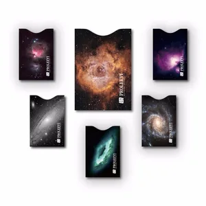 Чехол-кошелек для кредитных карт, с RFID-защитой, из алюминия, держатель экрана