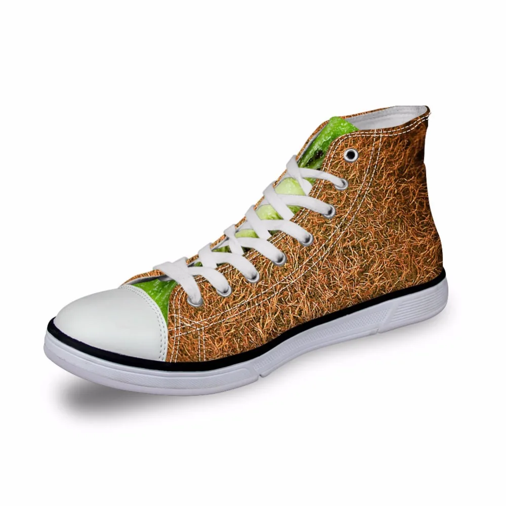 WHEREISART/Женская обувь винтажная парусиновая с объемным принтом кроссовки из