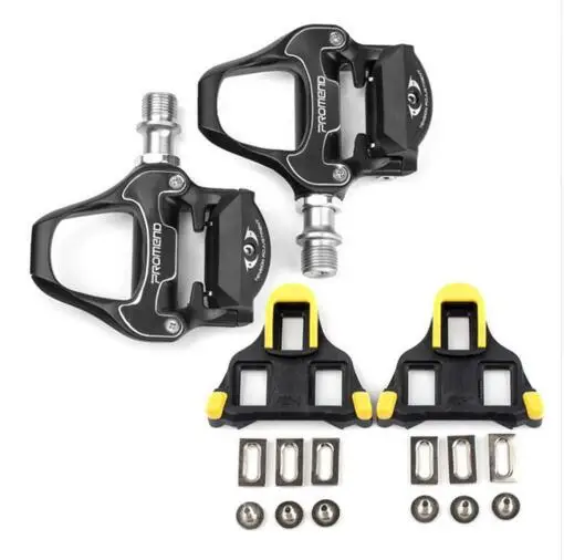 

TOP Quality Aluminium Alloy Road Bicycle Pedals Self-Locking Bike Adjustable Clipless Pedal With Locking Plate