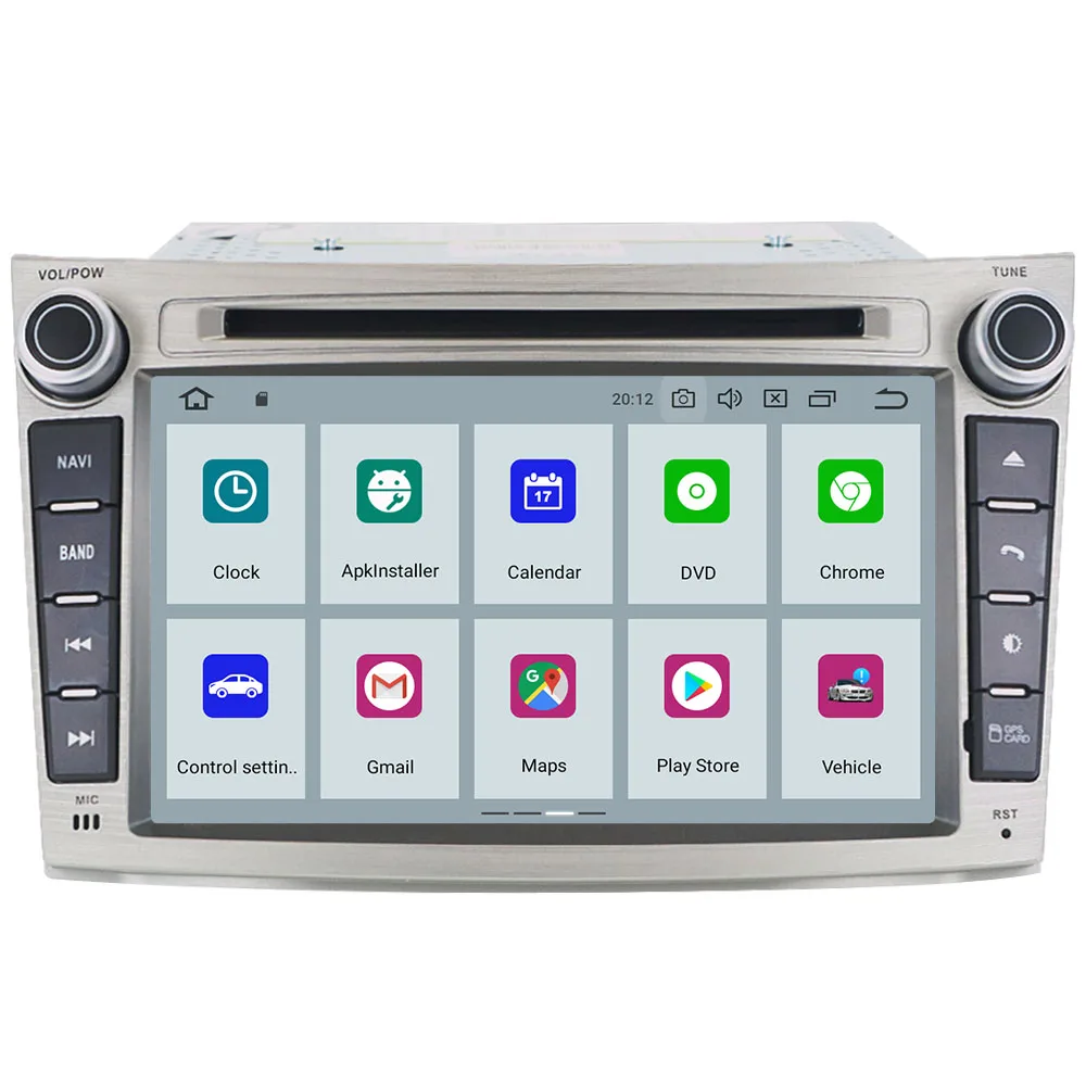 Aotsr Android 9 0 GPS навигация автомобильный DVD плеер для Subaru Legacy Outback 2009 2014 мультимедиа