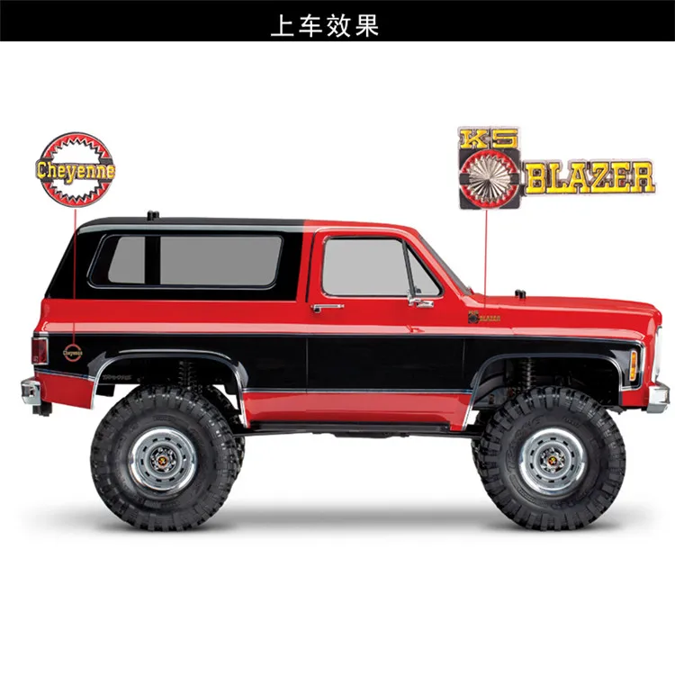 1/10 RC Гусеничный автомобиль все металлические 3D логотип бейдж табличка для Traxxas TRX4 Chevrolet K5 Блейзер RC автомобиль