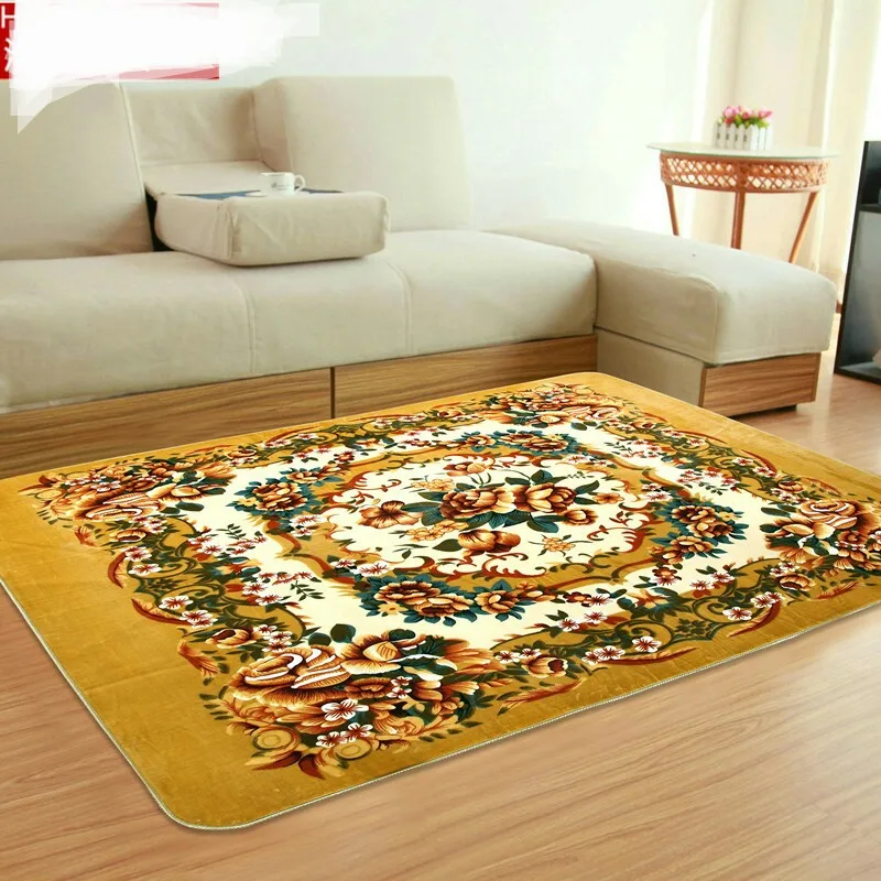 Ковер домашний Текстиль для дома и сада розовая роза Настольный коврик чая