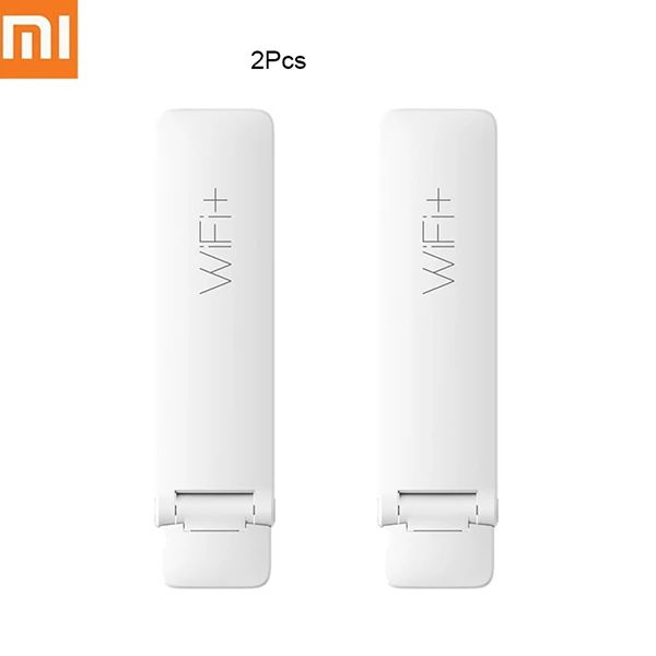 2pcs Xiaomi Mi wifi усилитель 2 ретранслятора 300 Мбит/с Универсальный беспроводной wifi удлинитель антенна wifi усилитель сигнала - Цвет: 2pcs