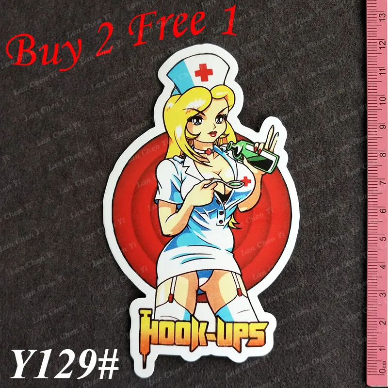 Черный Y129#-148# Hook ups Серия ПВХ наклейки домашний Декор на холодильник стильные настенные дорожные чемоданы наклейки с граффити - Цвет: Черный