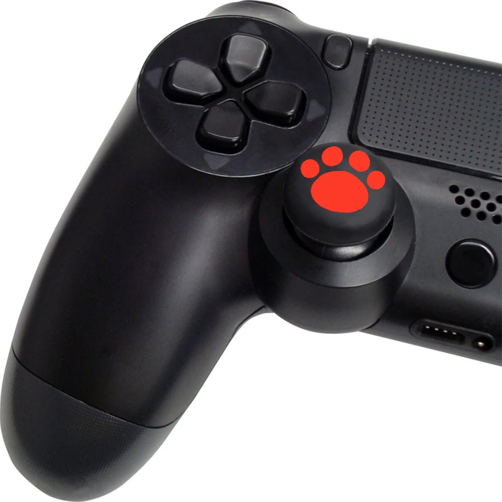 1 шт. Силиконовый Аналоговый джойстик с захватами крышка s для PS4 SLIM PRO xbox X360