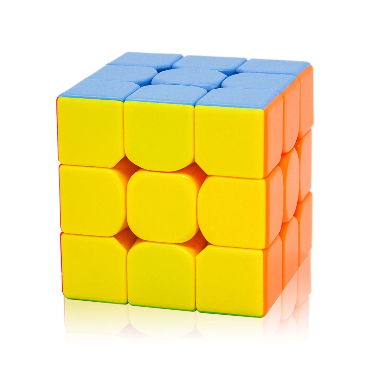 Кубик 3x3x3 Циклон Мальчики Мини-Волшебный куб головоломка кубики Скорость Куб квадратная головоломка без наклеек сложные подарки игрушки для детей