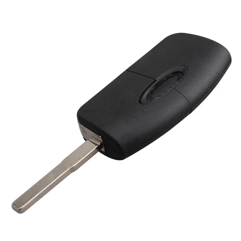 BHKEY 433 МГц 3 кнопки складной дистанционный ключ автомобиля для Ford 4D60 4D63 чип для Ford Focus 2 3 mondeo Fiesta брелок HU101 лезвие