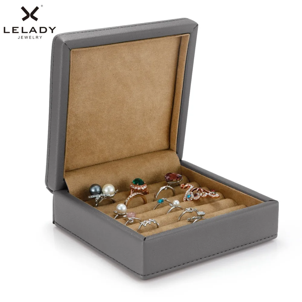 Шкатулка для ювелирных изделий LELADY с 6 будками|Упаковка и стойки украшений| |