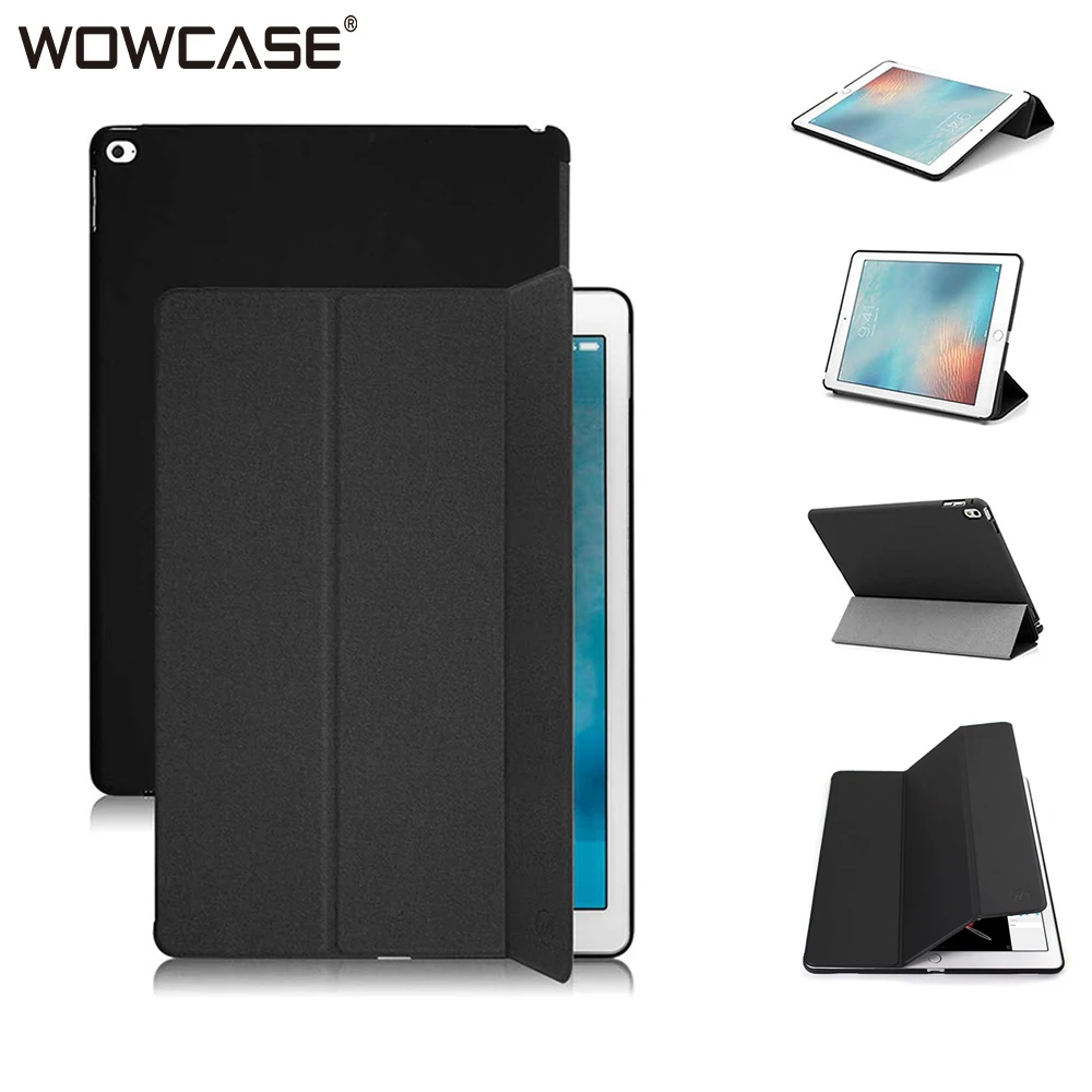 

Для iPad 2017 чехол, WOWCASE Магнитный умный PU кожаный ультра тонкий трехслойный чехол Подставка для планшета для нового iPad 2018 9,7 дюймов Чехол