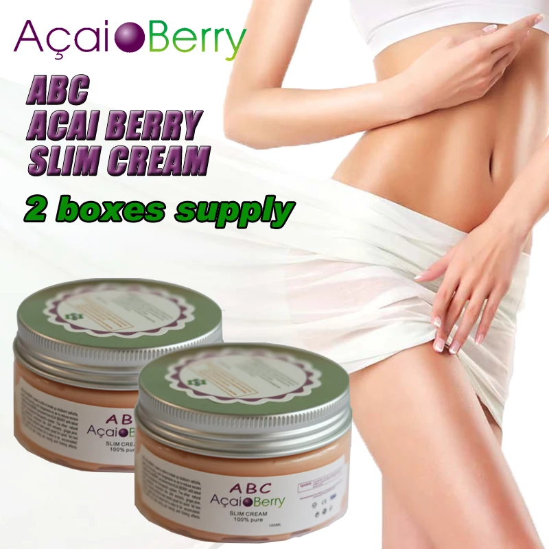 2 коробки abc acai Berry Тонкий крем потеря веса быстро три подарки и бесплатная