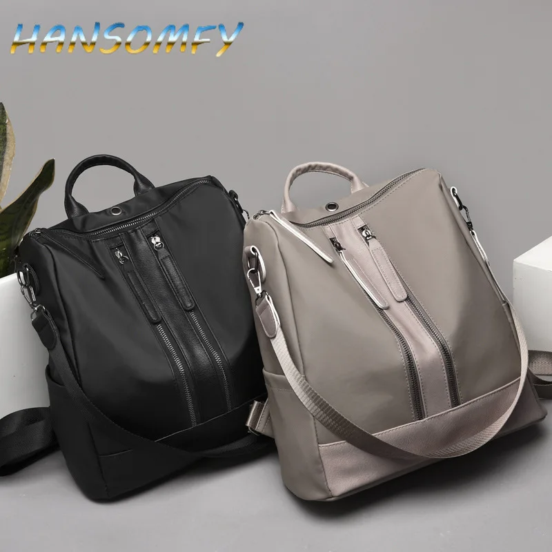 HANSOMFY женский рюкзак 2019 Повседневный водонепроницаемый женские дешевые школьные