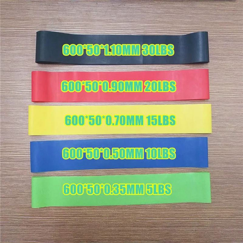 Эластичные ленты для фитнеса тянущиеся йоги 60 см подходят ЕС занятий спортом